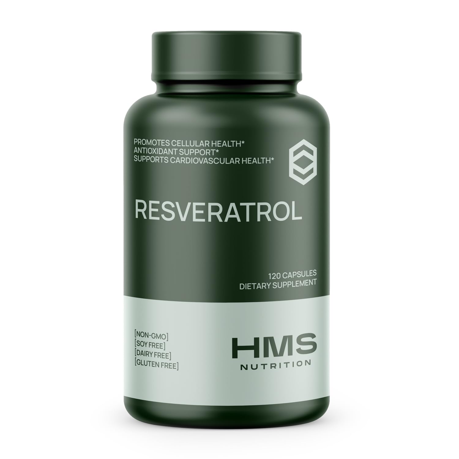 Resveratrol 1400mg bottle label
