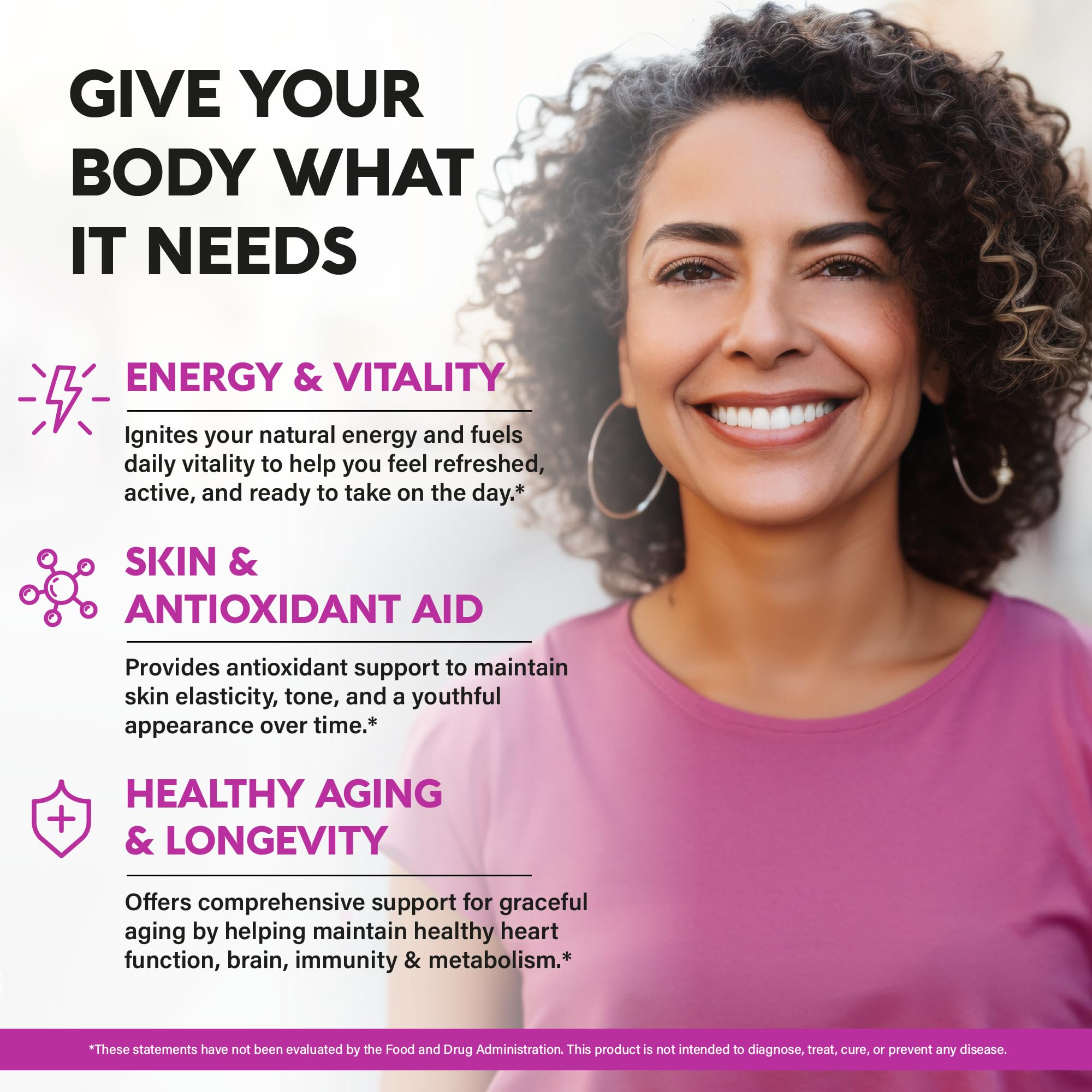 Illustration of 19-in-1 polyphenol ingredients including resveratrol