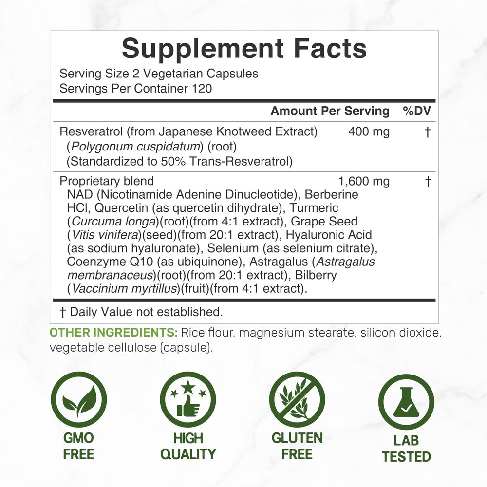Close-up of 240 vegetarian capsules in bottle
