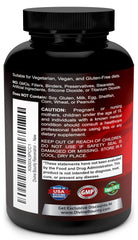 Resveratrol ingredient: Grape Seed Extract label