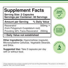 Polygonum root extract providing 50% trans-resveratrol