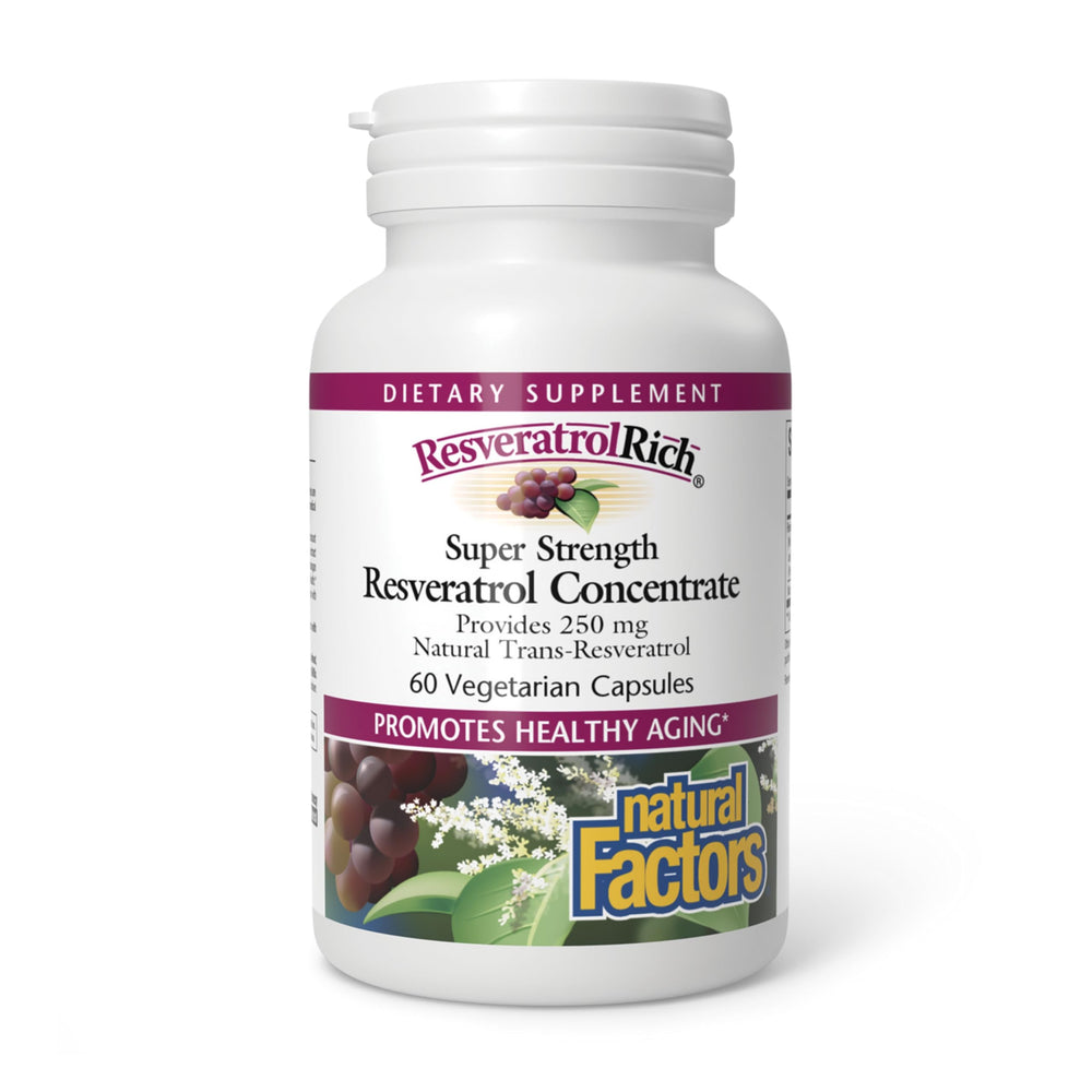 ResveratrolRich bottle with label