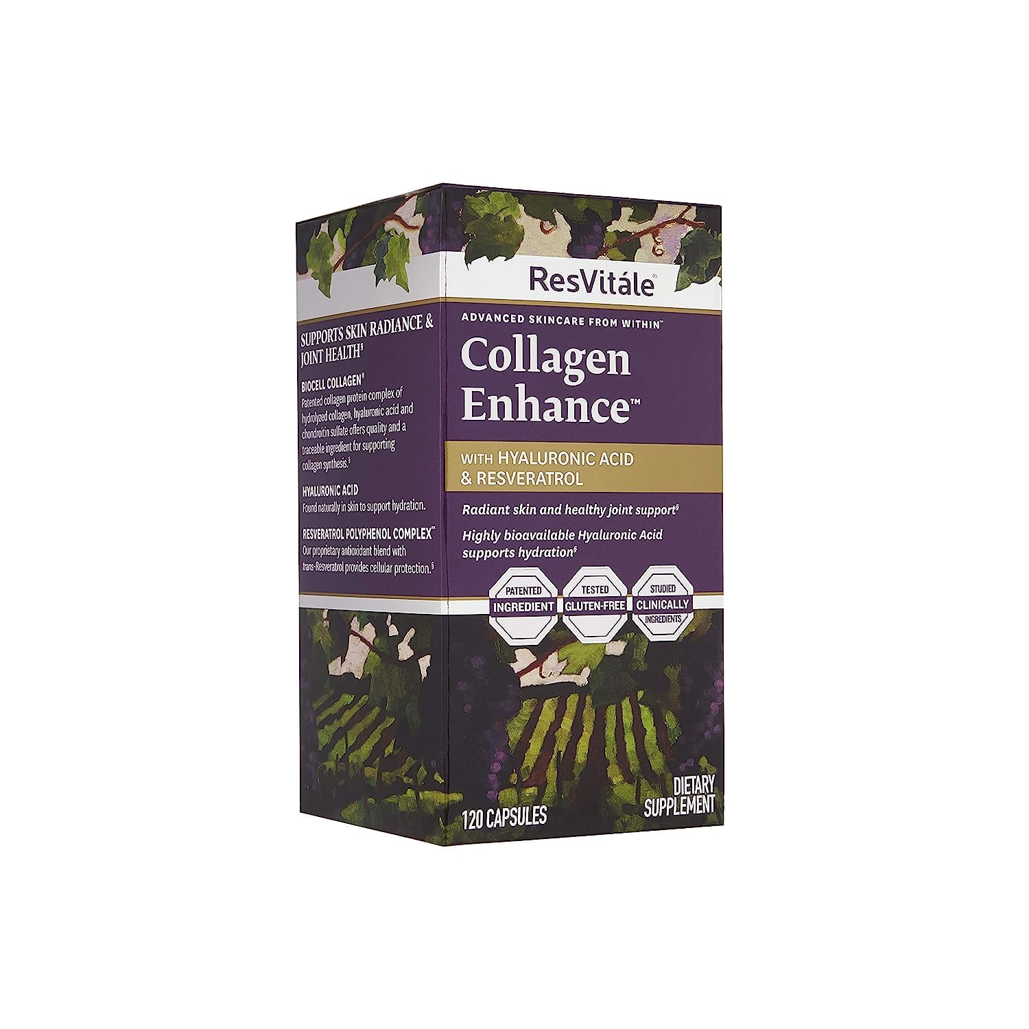 Vegetarian, gluten-free formula label