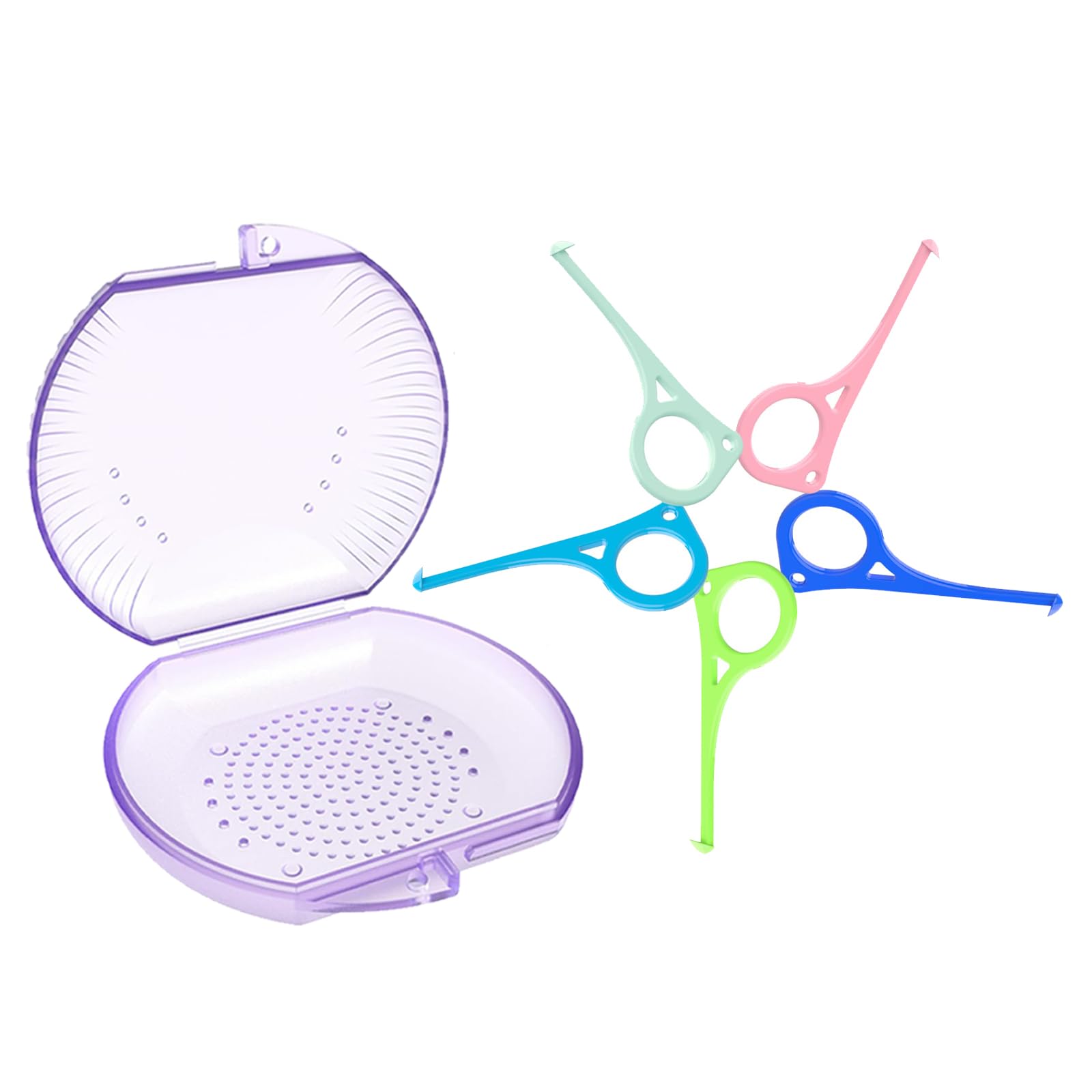ARGOMAX Retainer Case Purple – front view