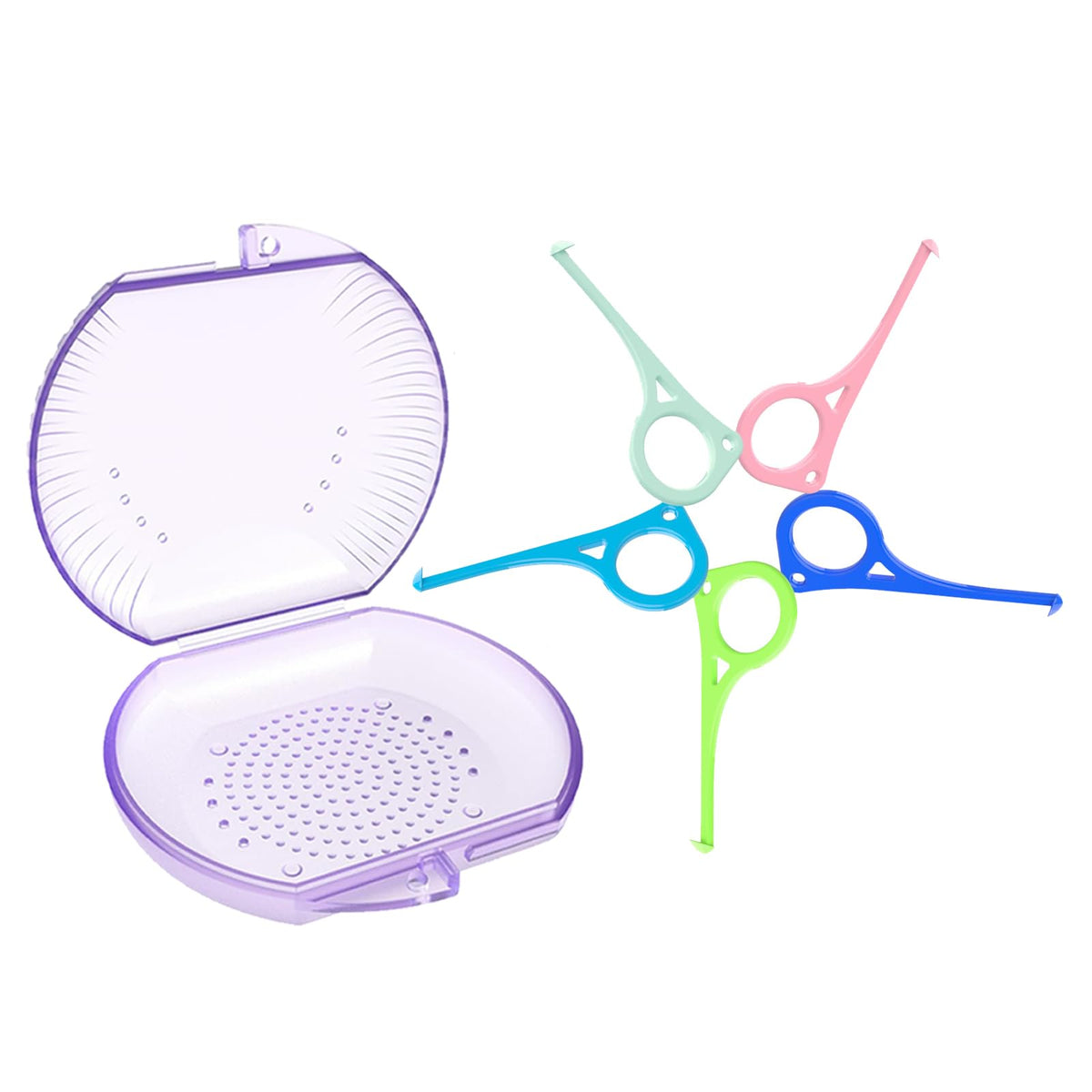 ARGOMAX Retainer Case Purple – front view