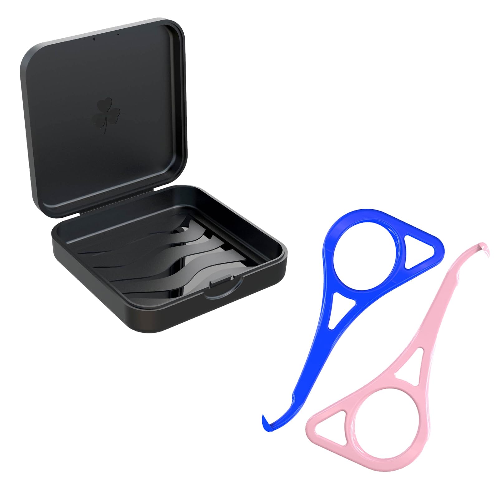 ARGOMAX Retainer Case Black - front view