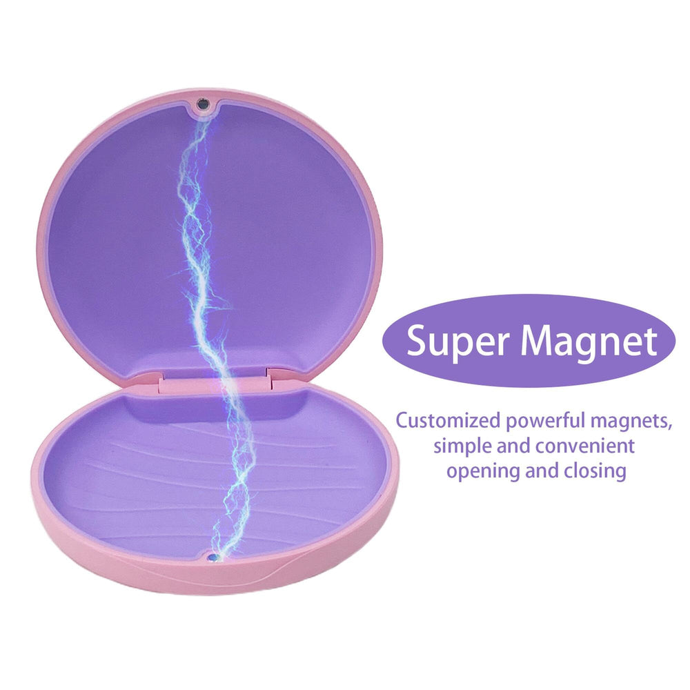 Two-pack Retainer Case in Black and Cyan colors