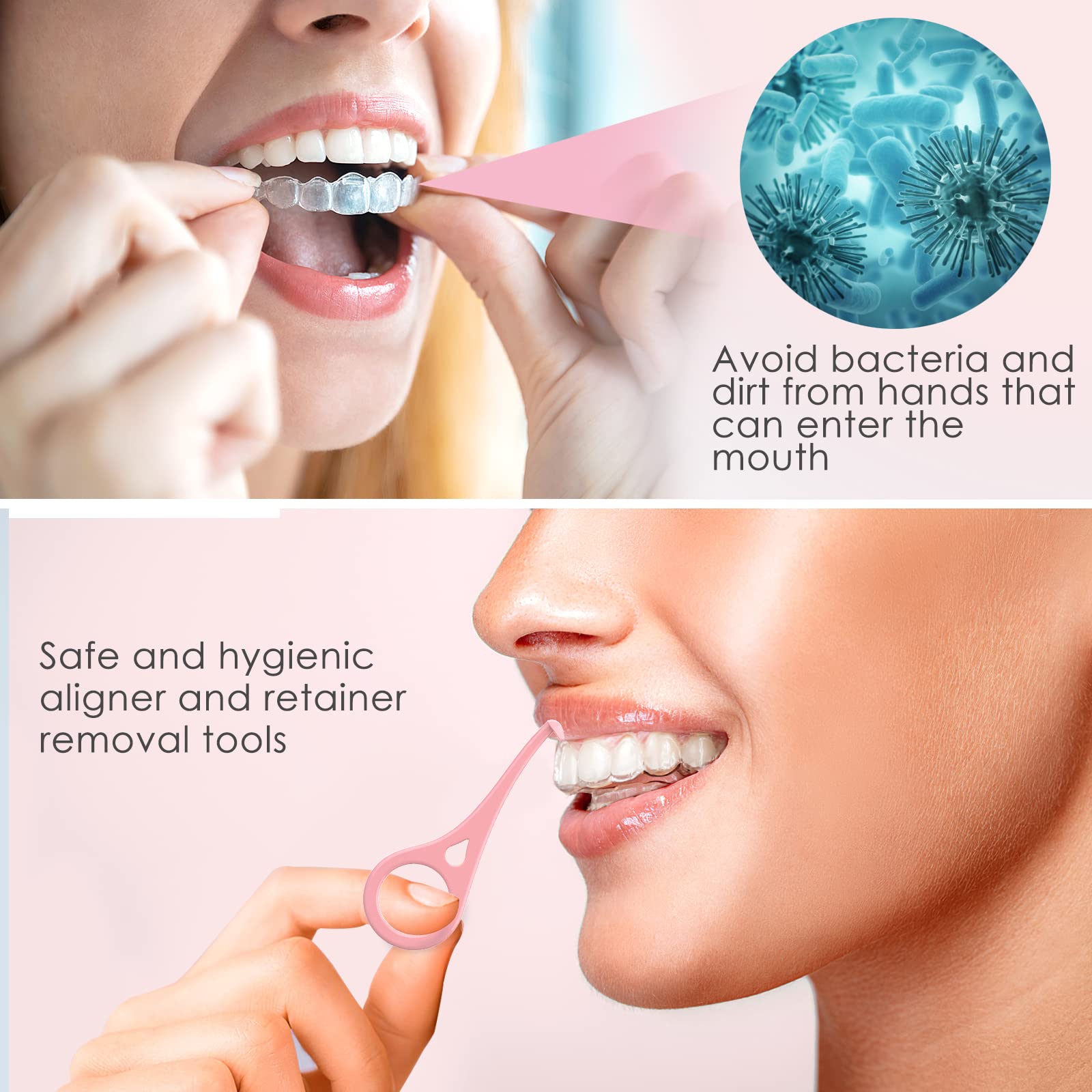 Durable and reusable chewies for braces