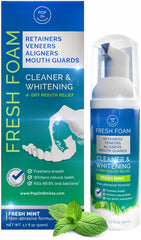 Retainer cleaner foam bottle holding 50ml