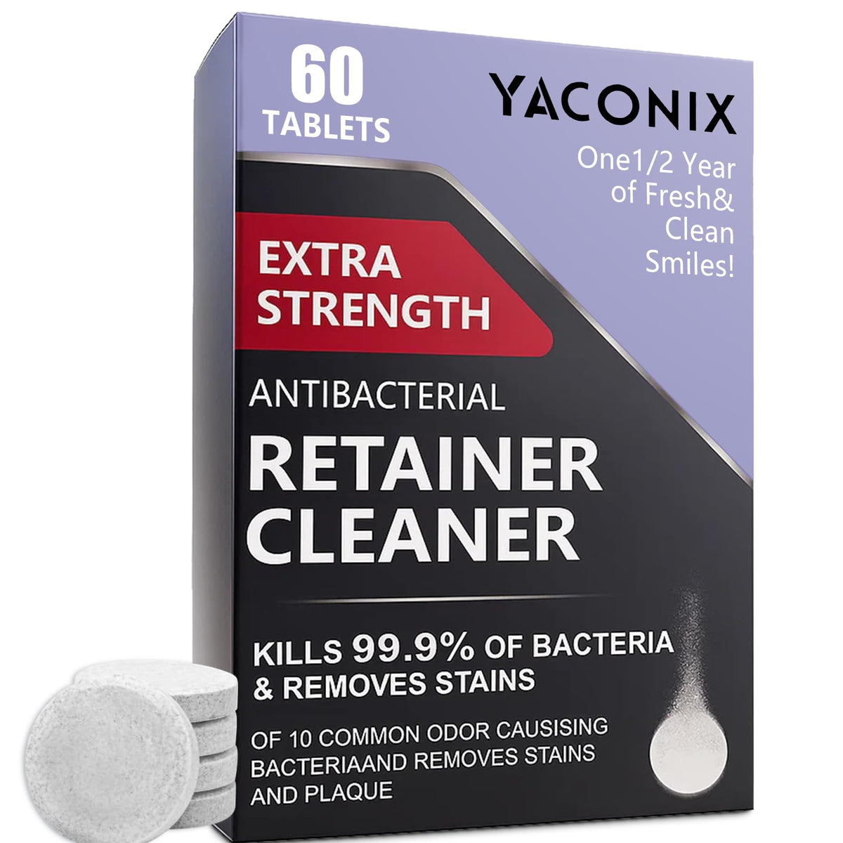 Box of Retainer Cleaner Tablets 60 count