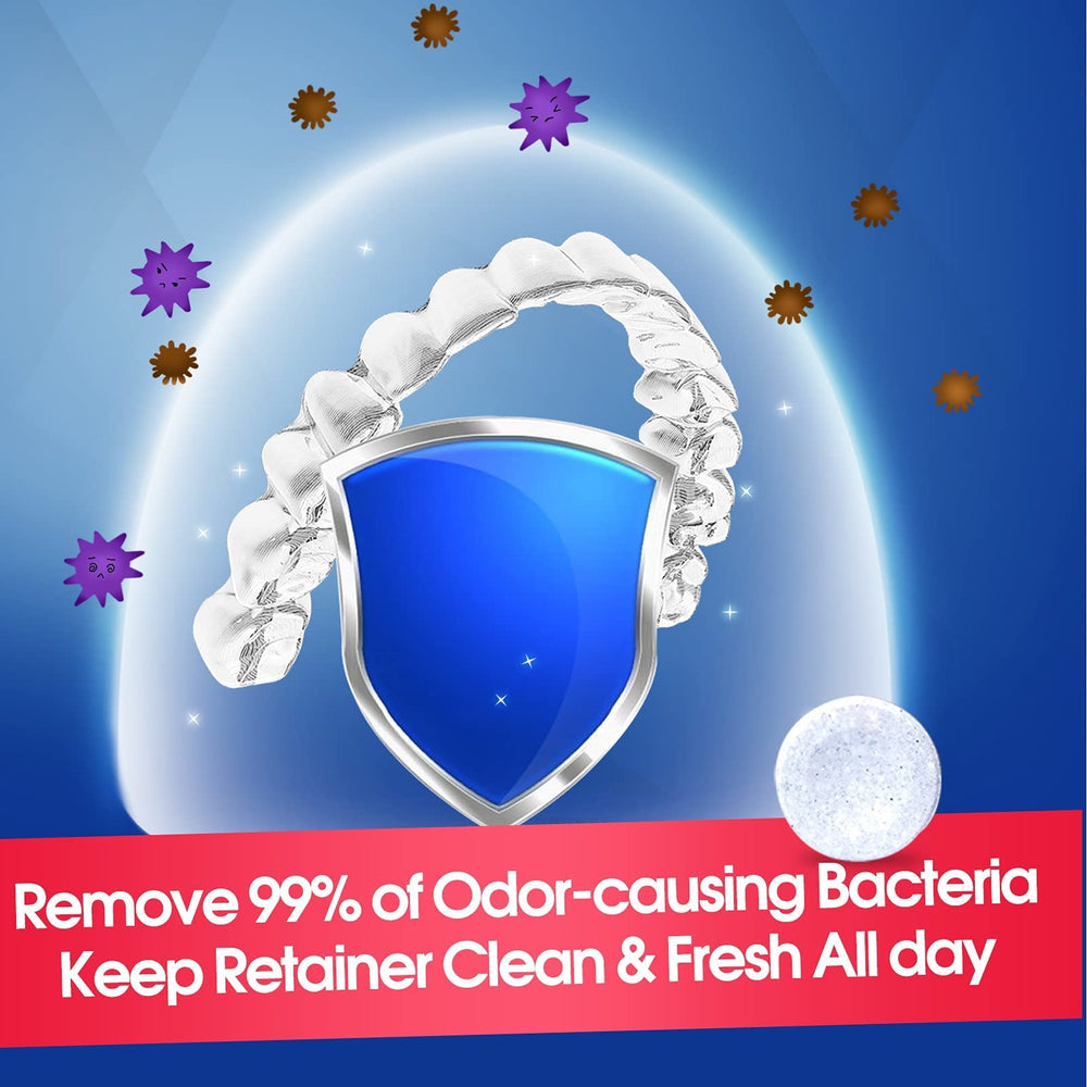 Suitable for retainers, dentures, aligners and mouth guards