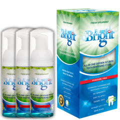 FoamBright Retainer Foam Cleaner bottle with packaging