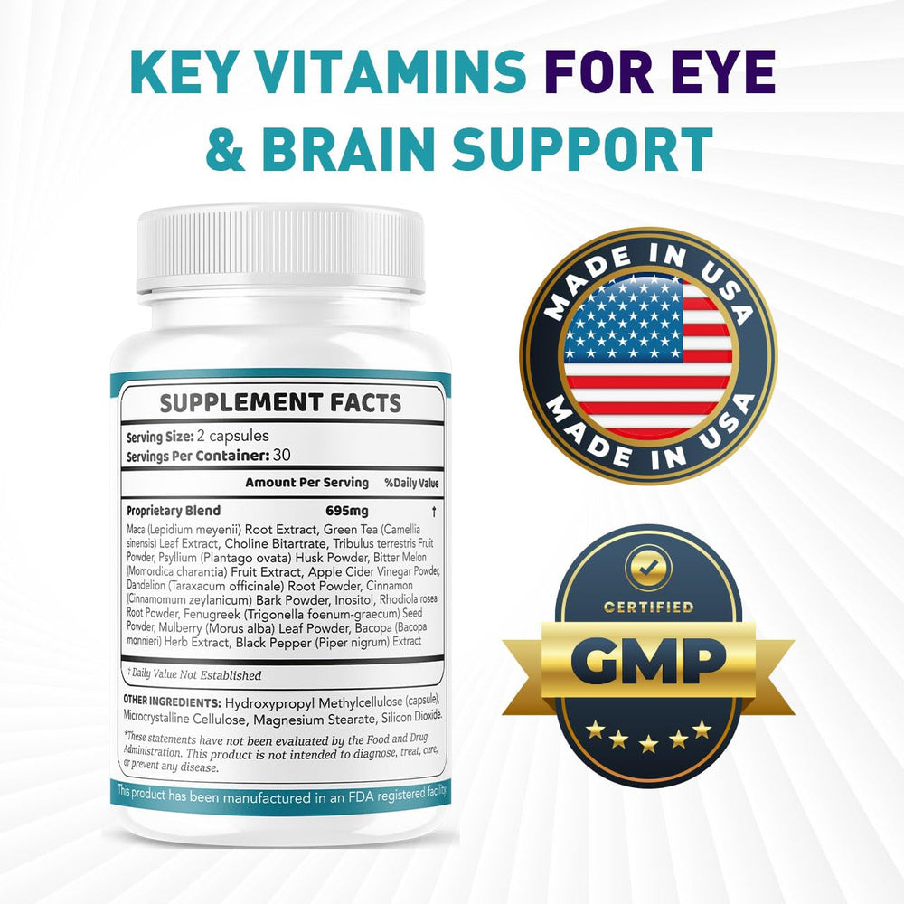 Bottle of Retina Clear Pro on white background