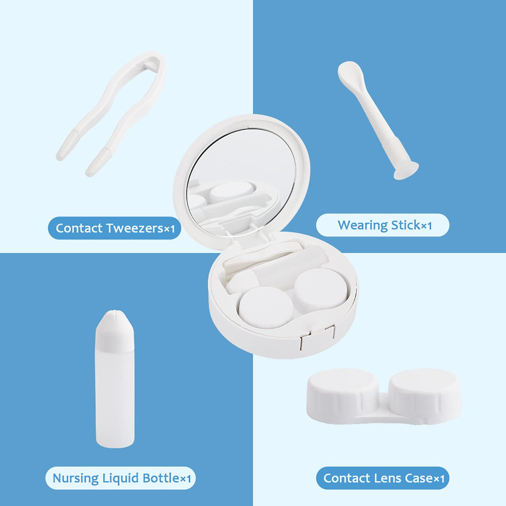 Portable travel lens case setup for office, home, and on-the-go