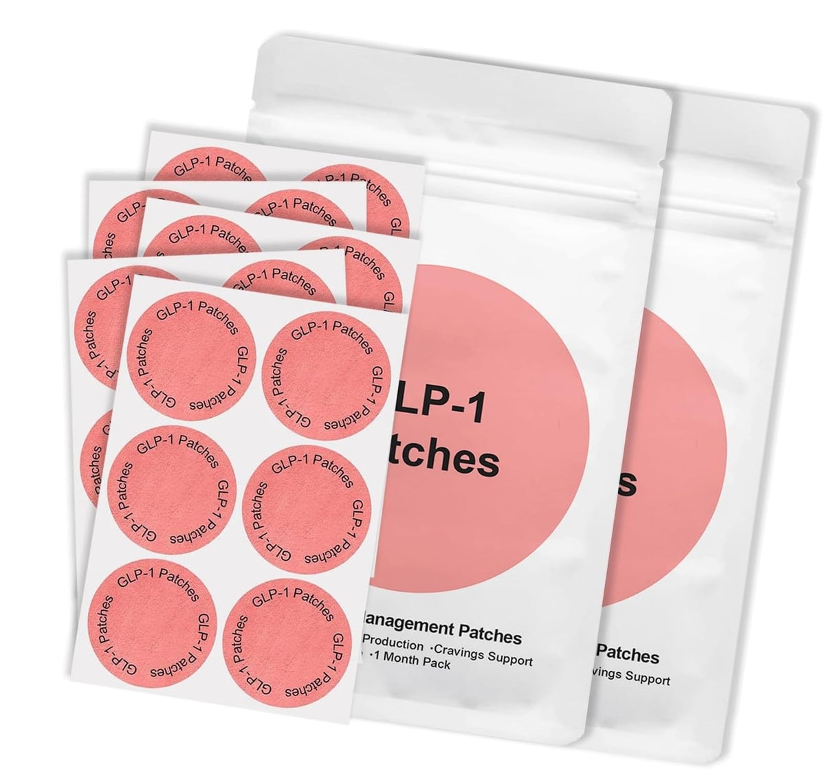 Return to Calm GLP-1 Patches packaging