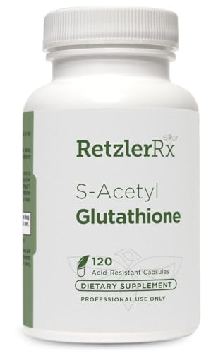 RetzlerRx S-Acetyl Glutathione bottle front