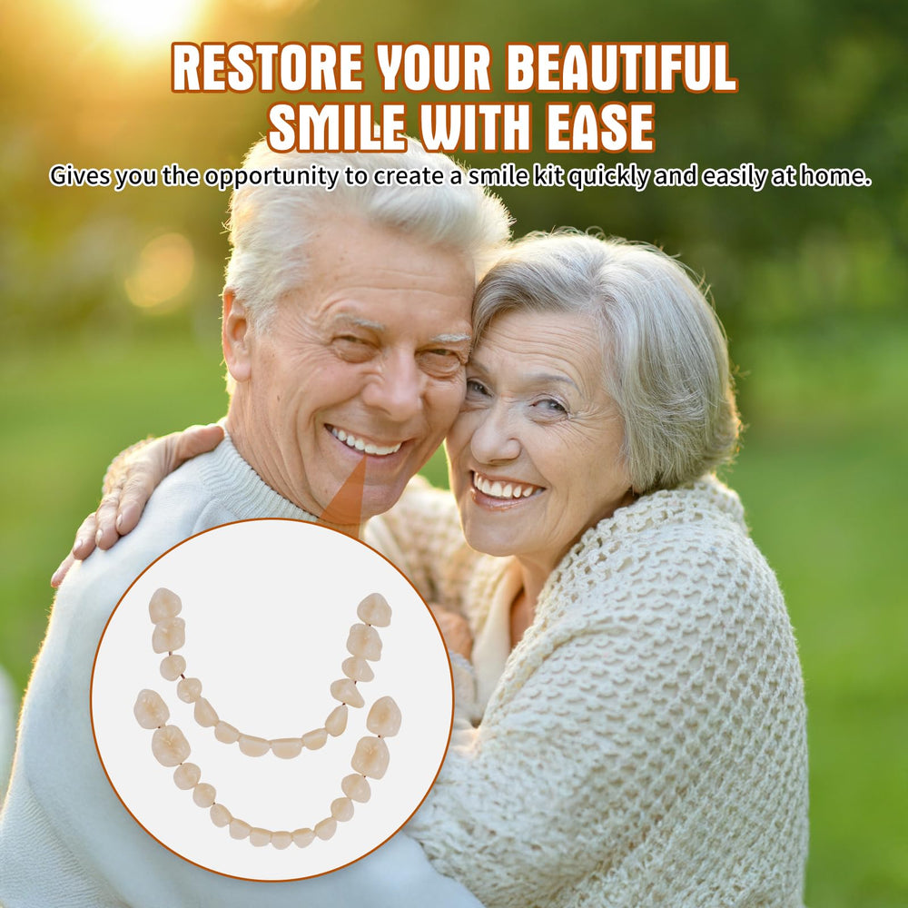 Reusable materials for denture repair kit