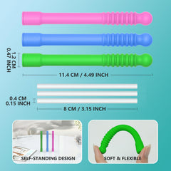 Reusable silicone chew stick