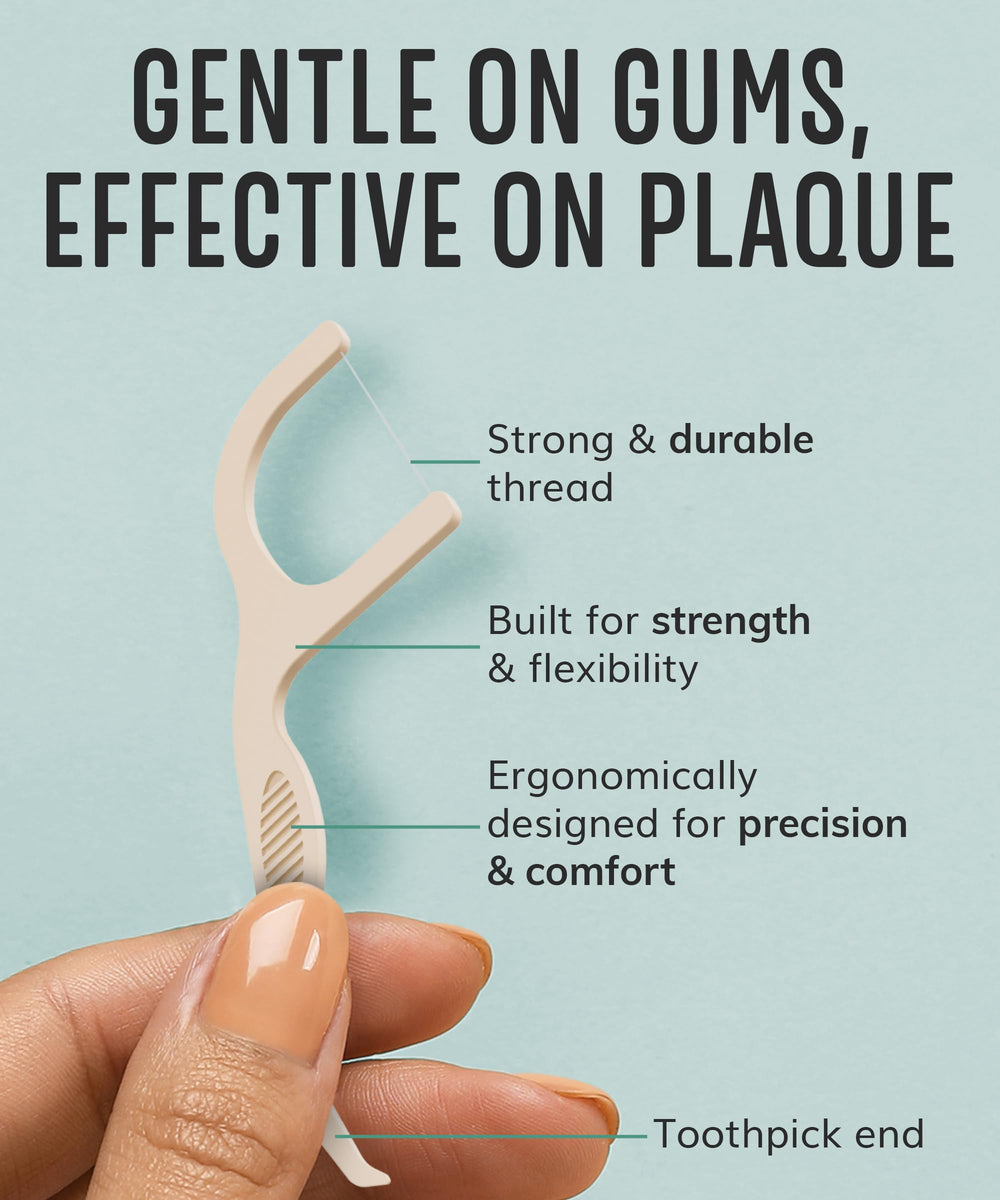 Reusable and sustainable floss picks