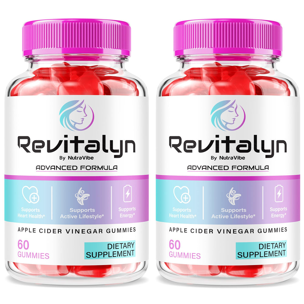 Revitalyn Gummies 2-Pack packaging with Apple Cider Vinegar formula
