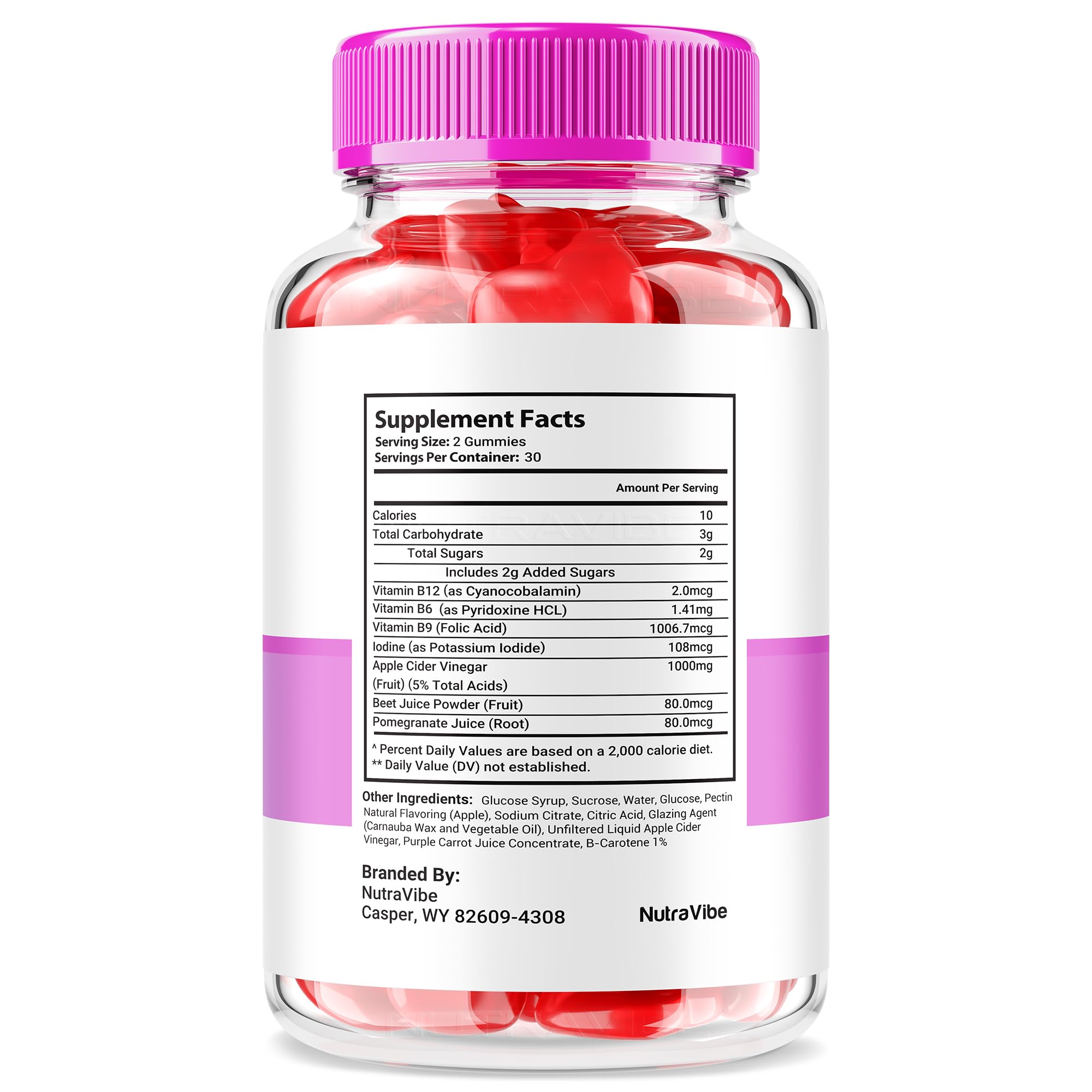 Close-up of Revitalyn Apple Cider Vinegar Gummies