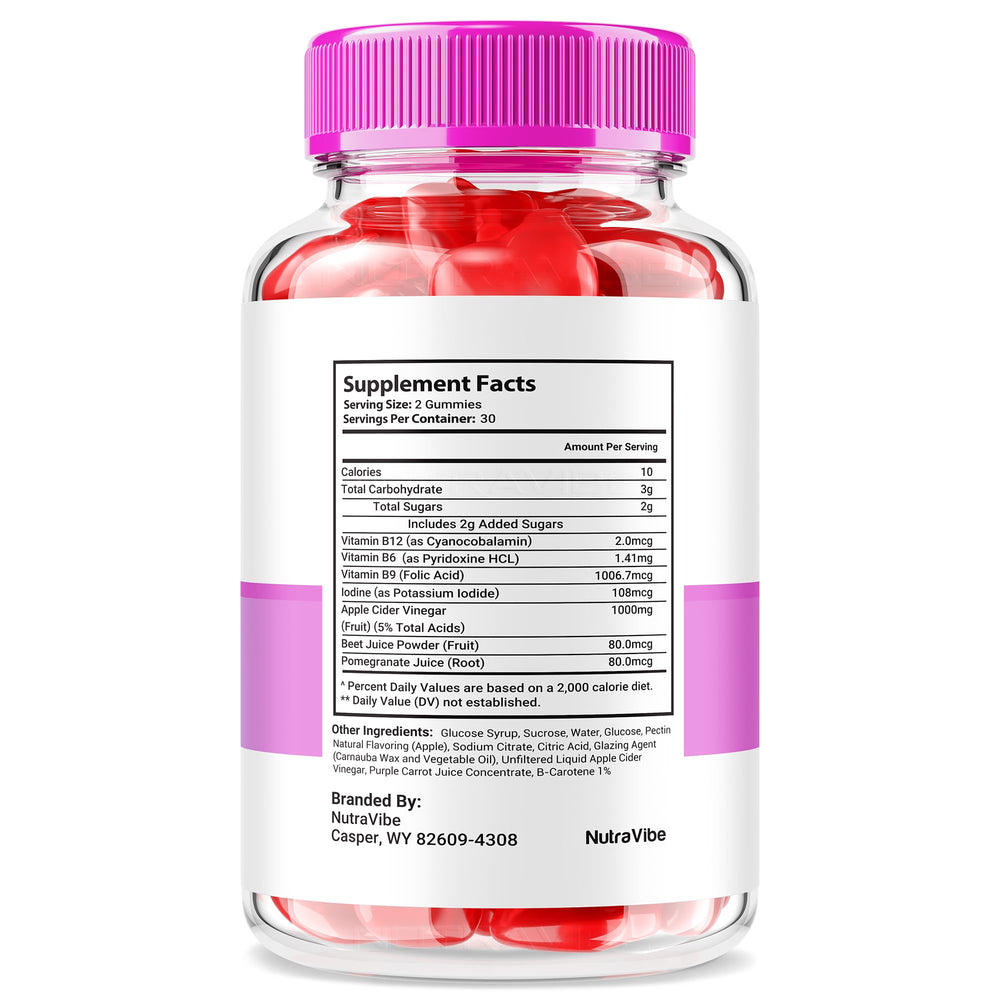 Close-up of Revitalyn Apple Cider Vinegar Gummies