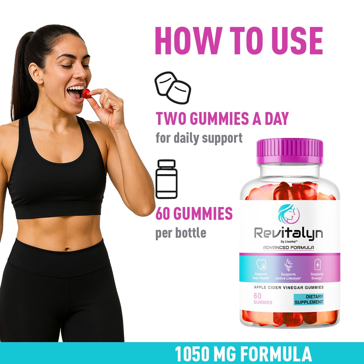 Revitalyn Gummies for skin health illustration