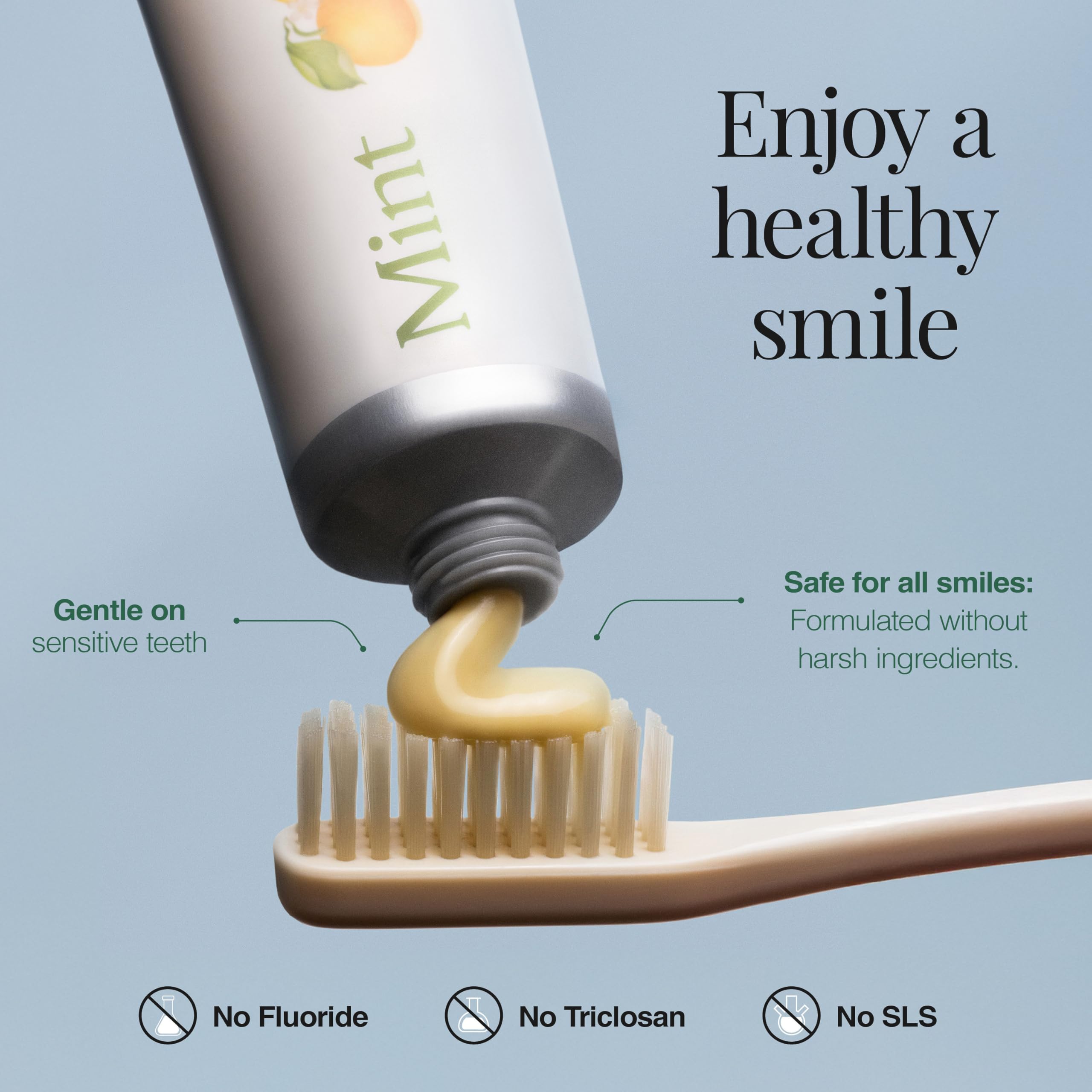 Revitin Mint Prebiotic Toothpaste Pack of 5 packaging