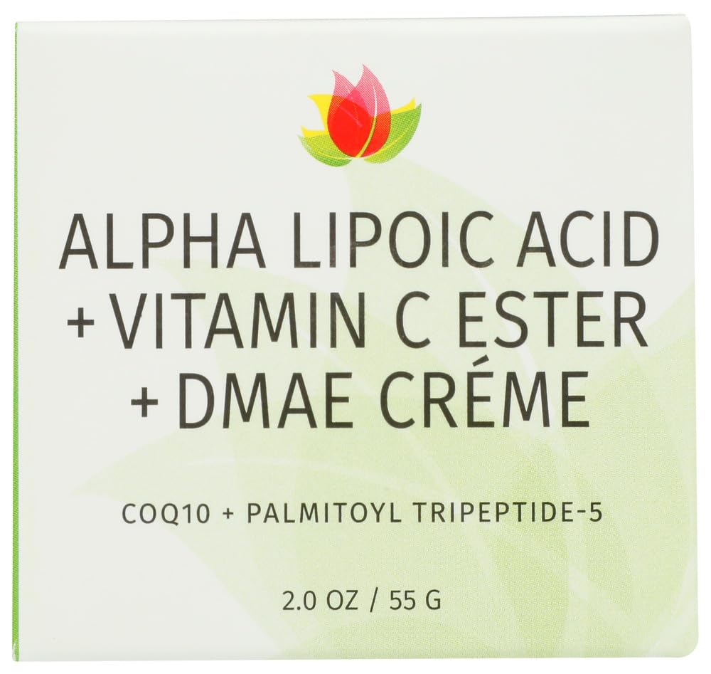 Main image of Reviva Labs Alpha Lipoic Acid Vitamin C Ester DMAE Creme 2oz