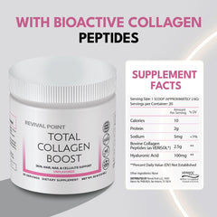 Hyaluronic acid ingredient in Total Collagen Boost formula