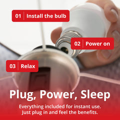 Sunset-tone 670nm red light helping wind down for sleep