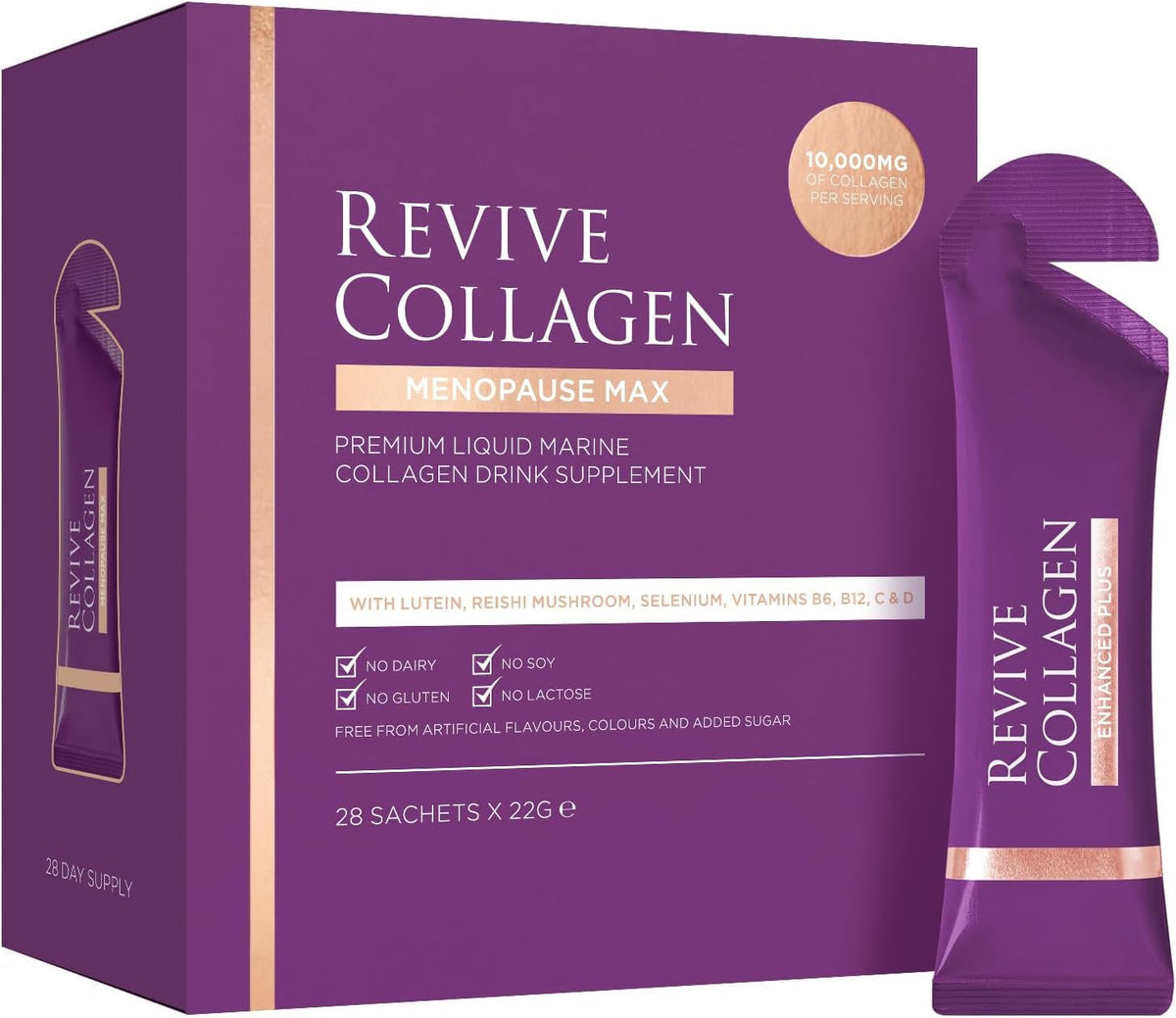 Revive Collagen Menopause bottle front view