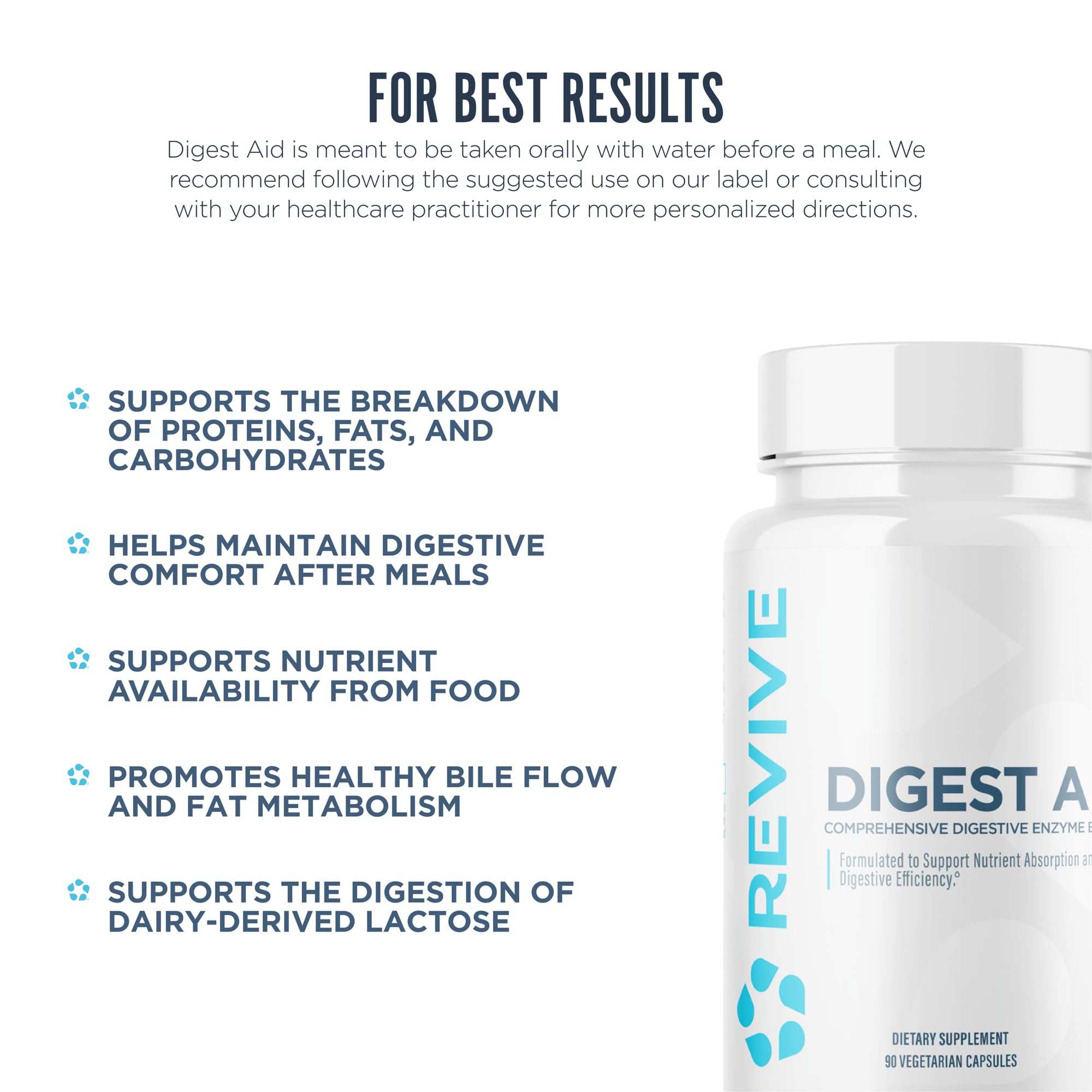 Close-up of digestive enzymes Amylase, Protease, Lipase on the label