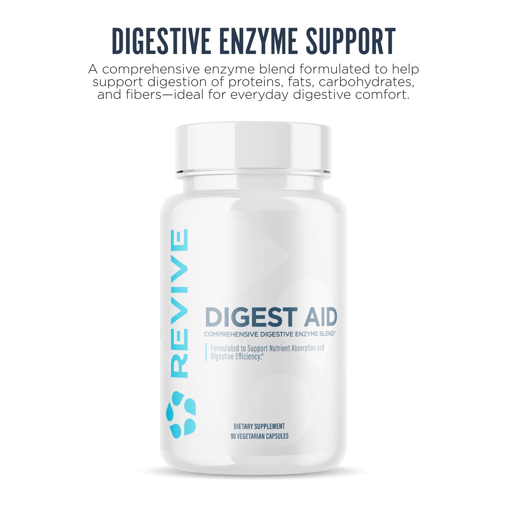 Digest Aid packaging and bottle close-up