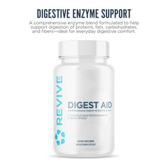 Digest Aid packaging and bottle close-up