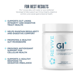 Gluten-free and vegan-friendly GI Plus packaging
