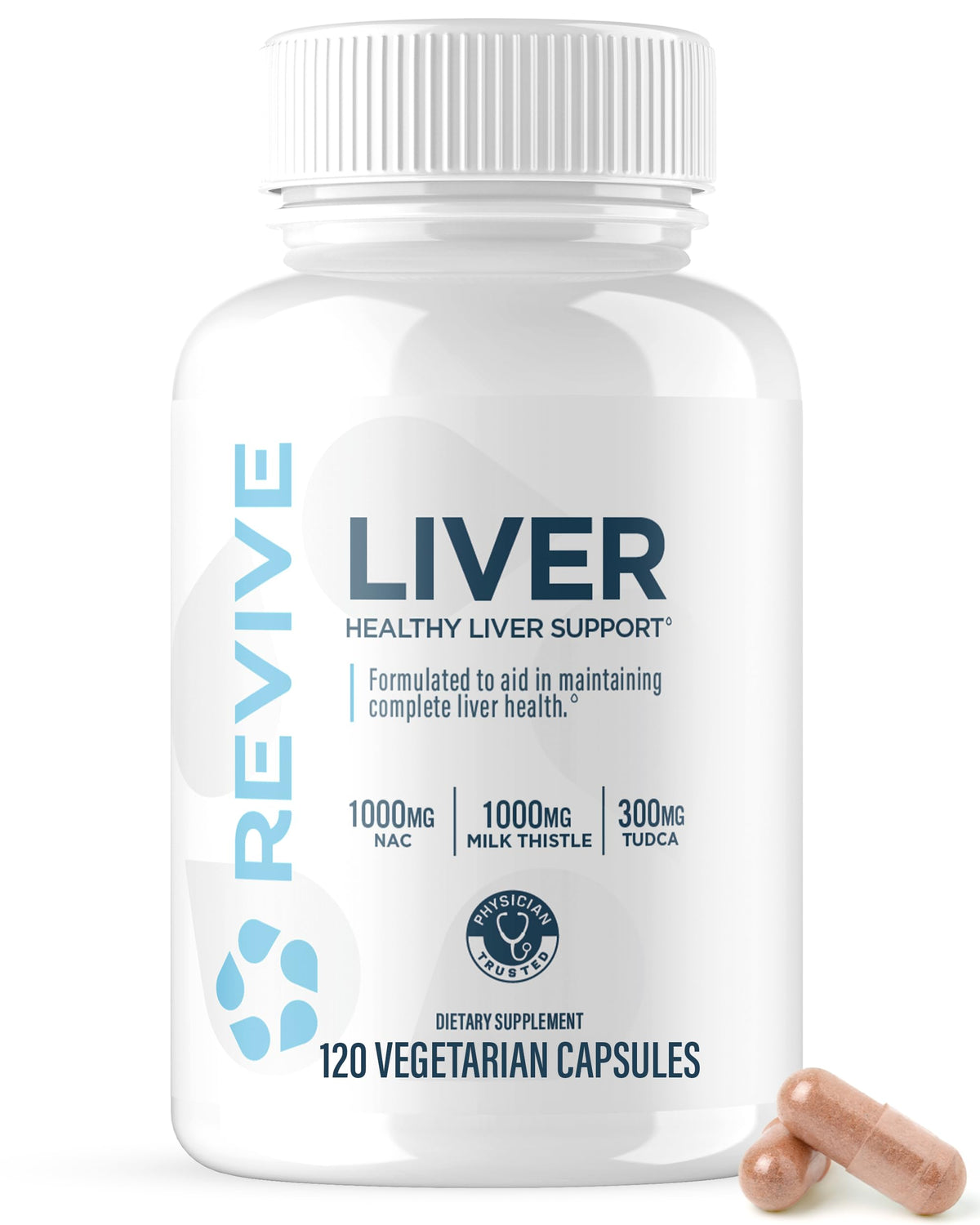Revive MD Liver Cleanse bottle label