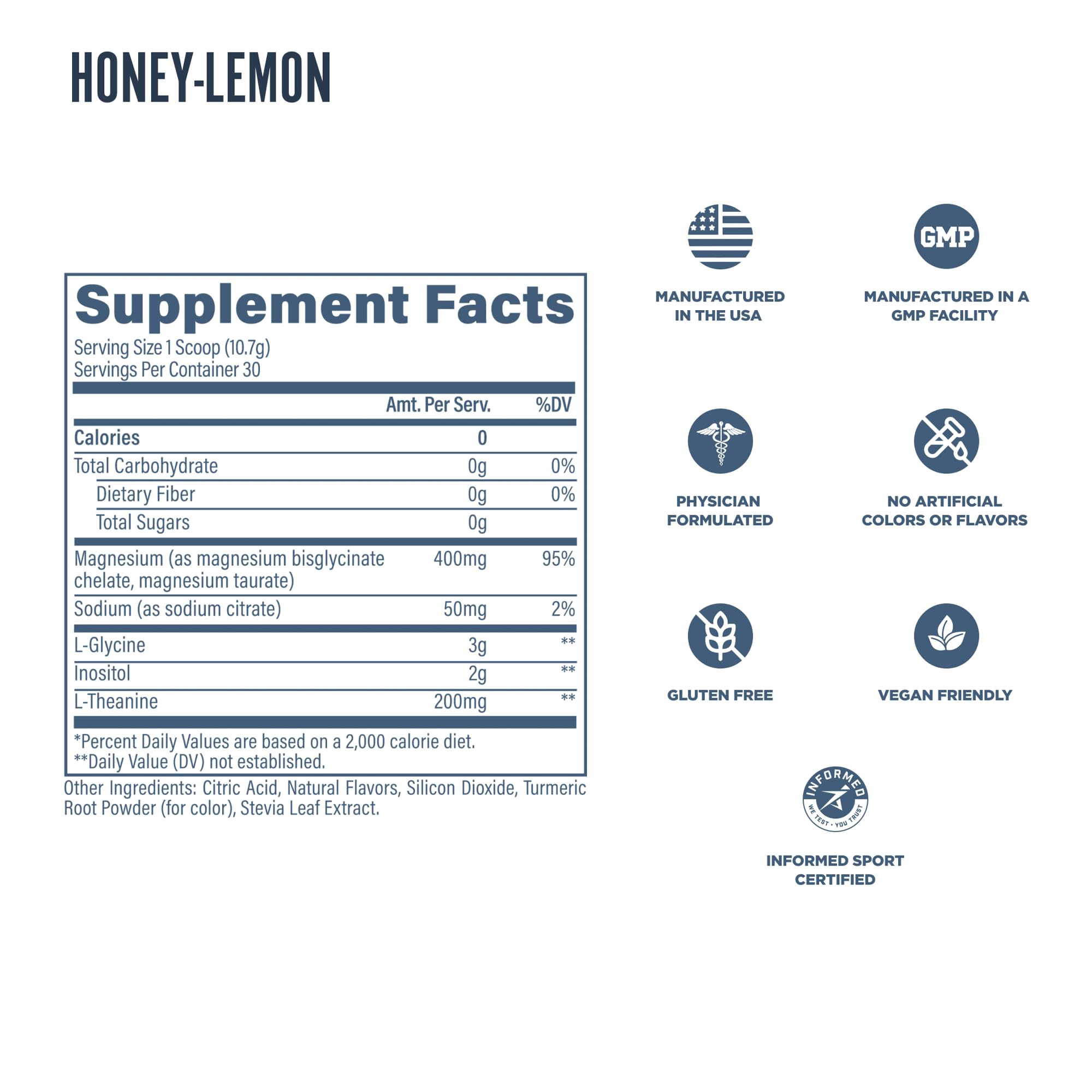 Vegan, gluten-free, soy-free sleep supplement packaging