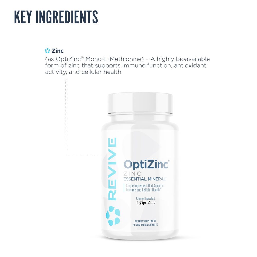 Graphic illustrating immune support from zinc