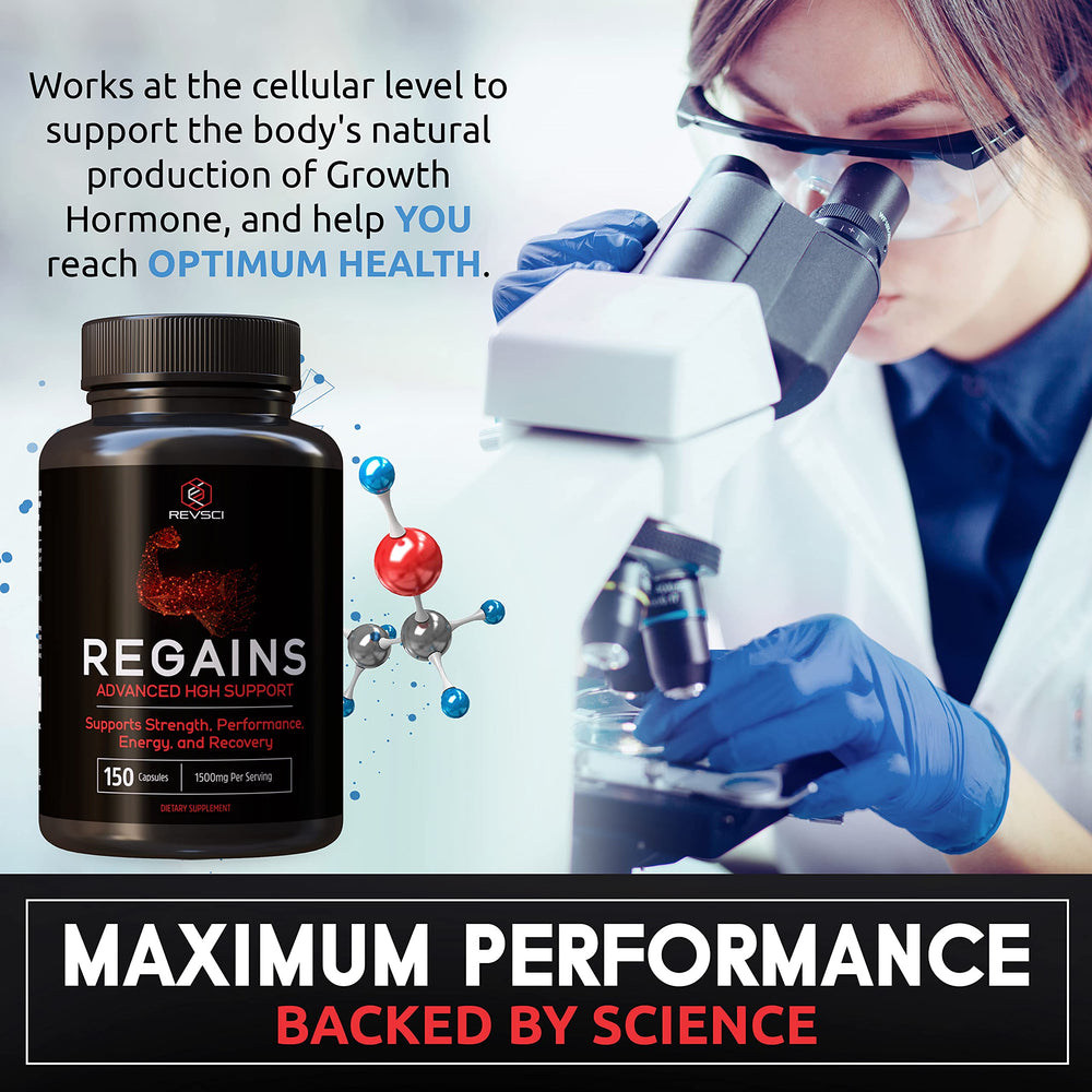 Revolution Science HGH supplements natural ingredients emphasis on purity
