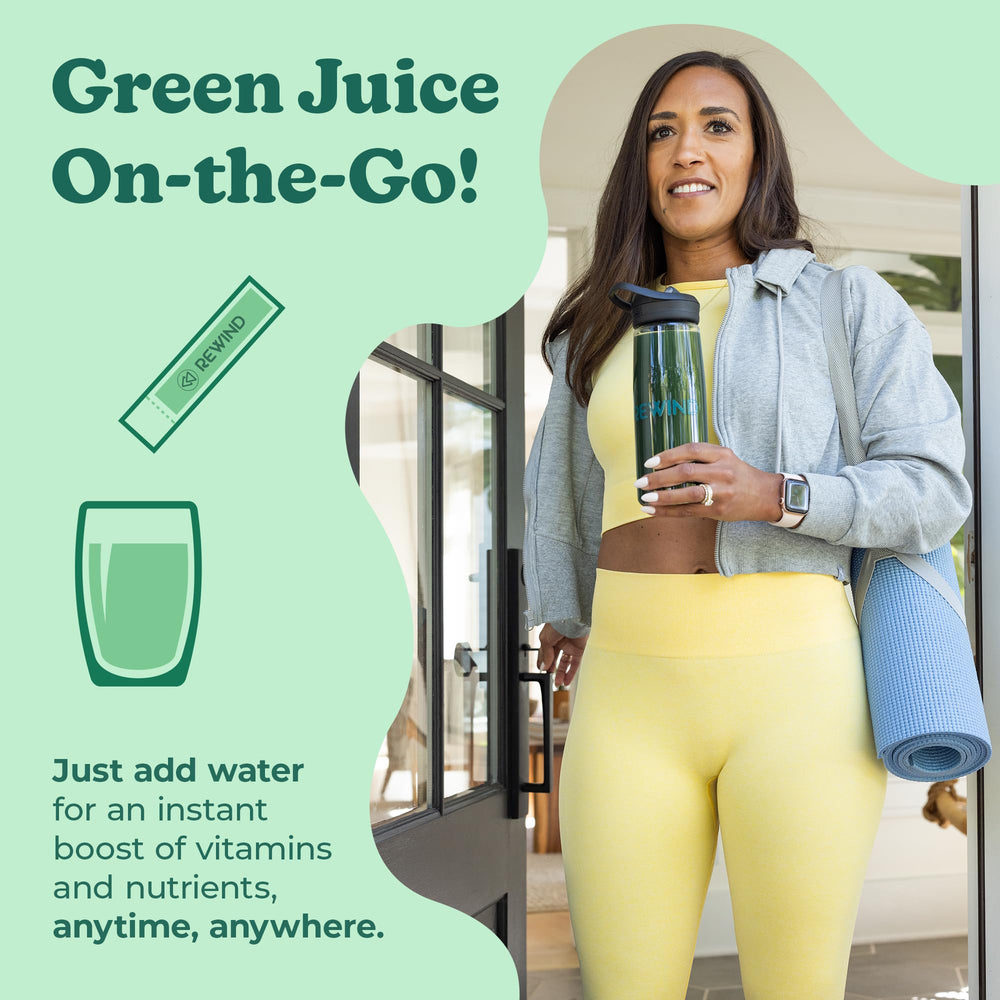 Rewind Greens ingredients and superfoods list
