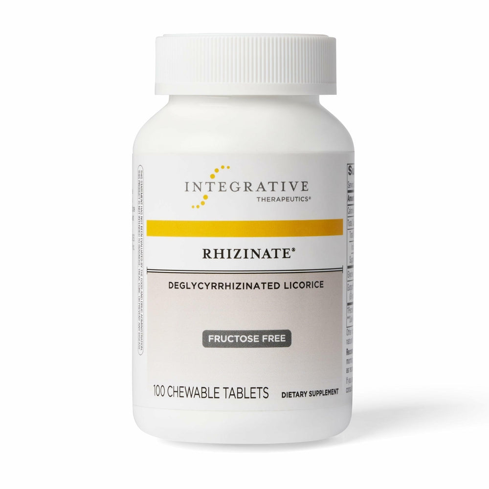 Rhizinate Sugarless 100-count bottle label