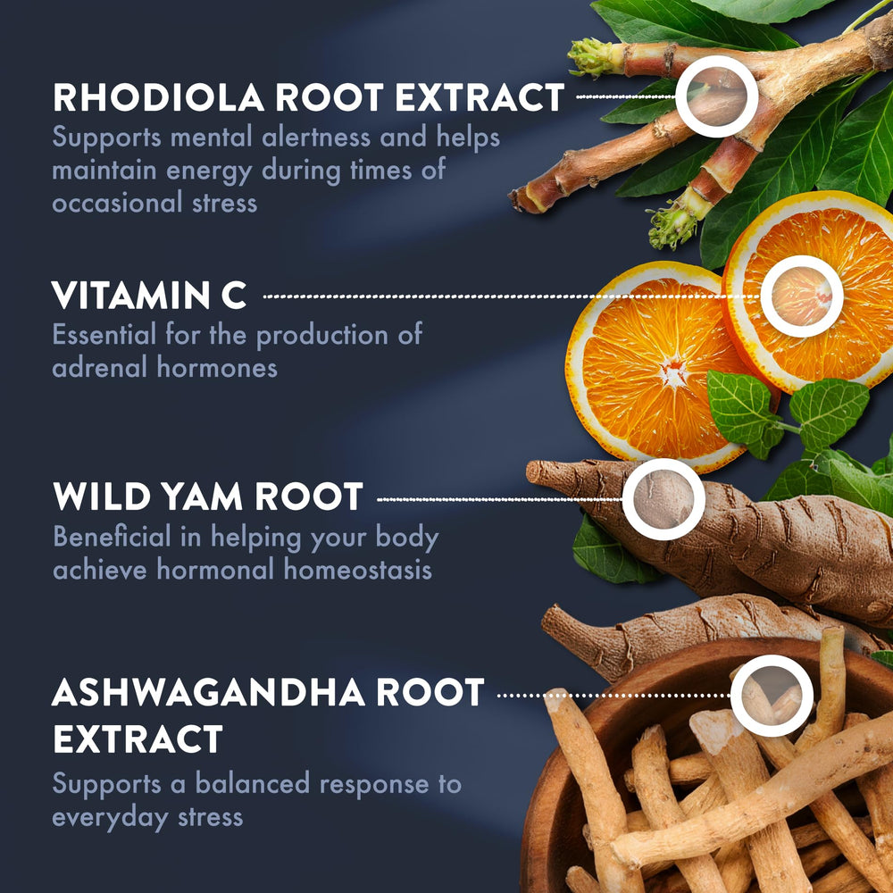 Rhodiola rosea extract for cortisol management
