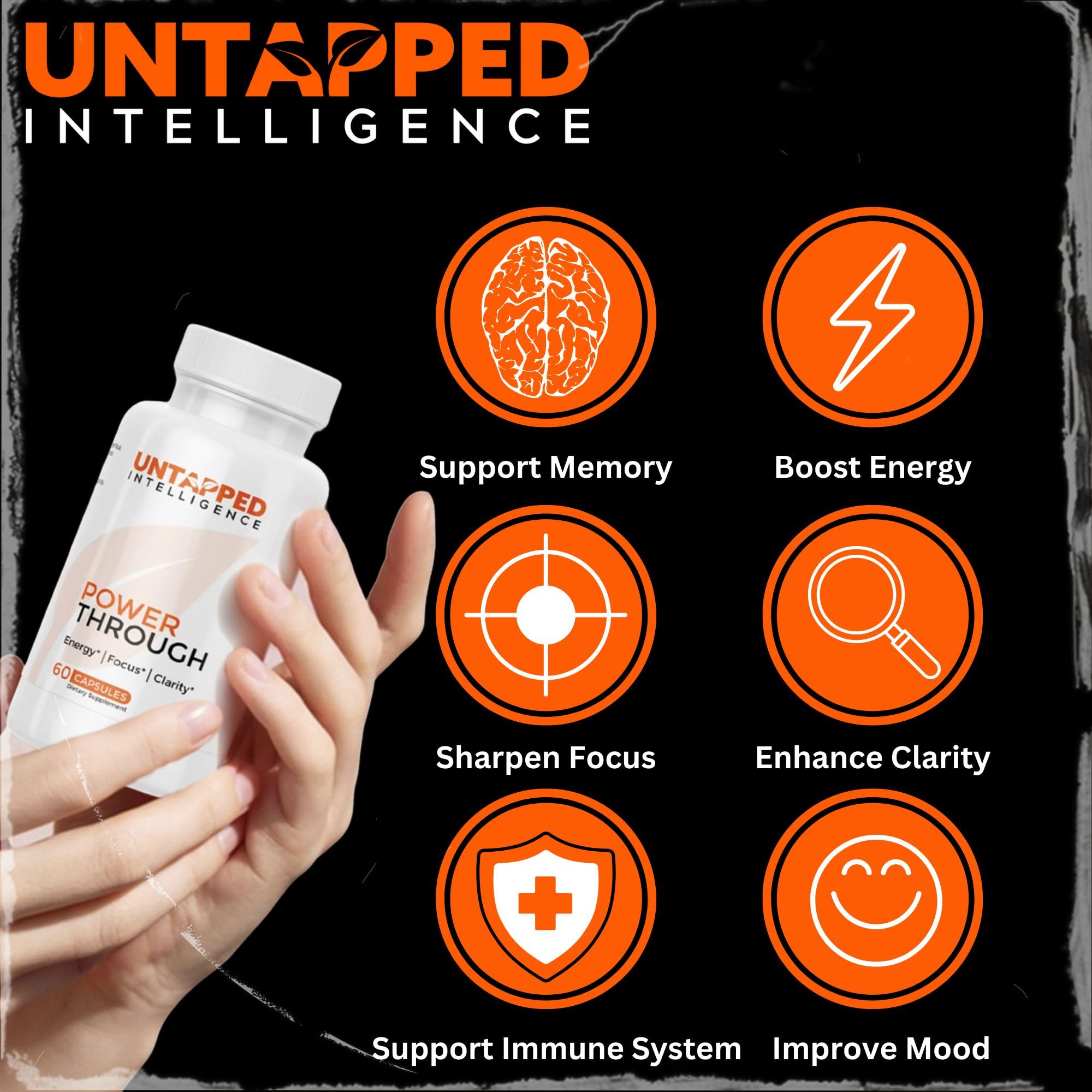 Rhodiola Rosea, Bacopa Monnieri and L-Theanine ingredients