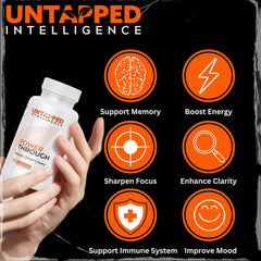 Rhodiola Rosea, Bacopa Monnieri and L-Theanine ingredients