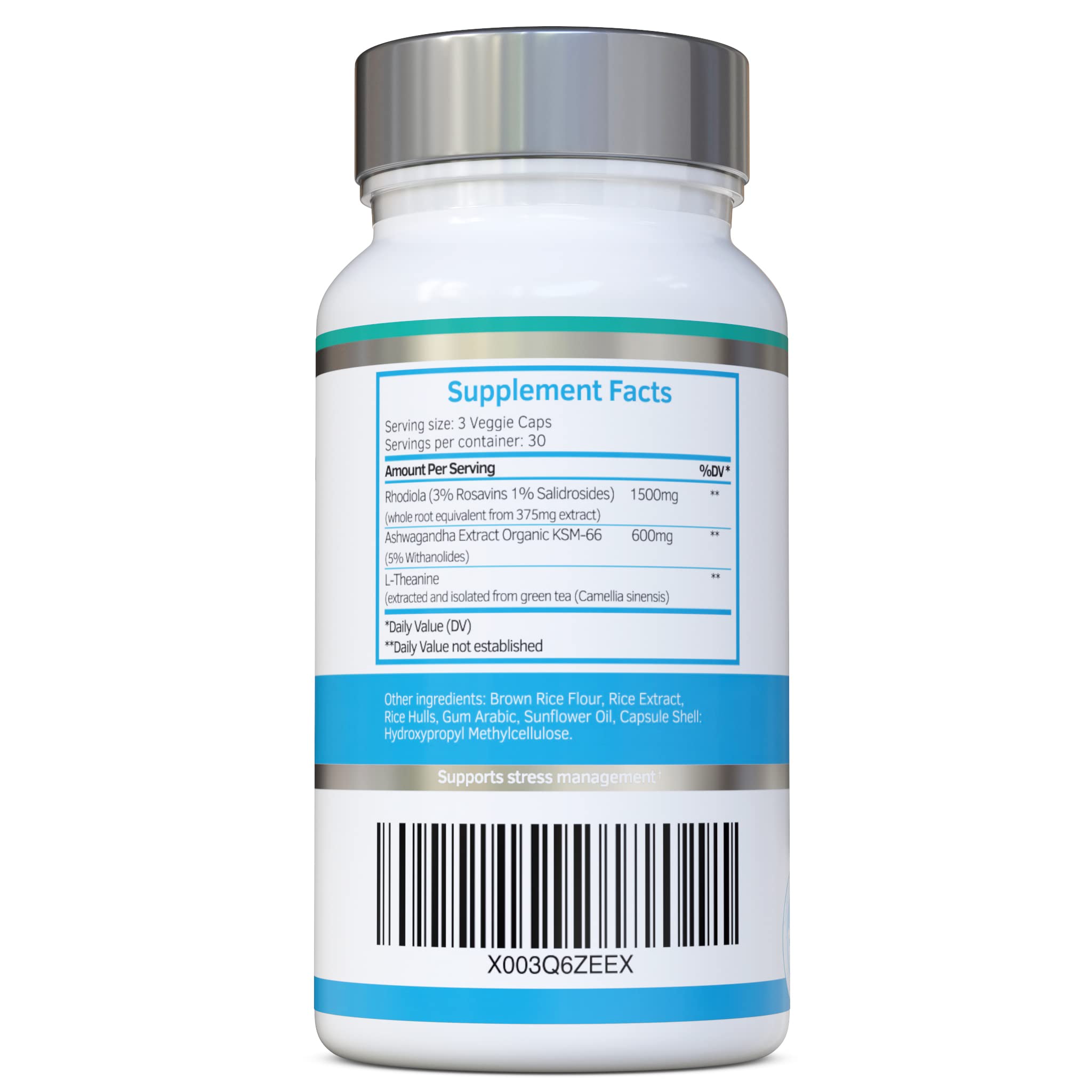 Rhodiola standardized to 3% rosavins and 1% salidrosides