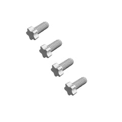 Close-up showing dimensions H2.5 L4.5 E1.4 on the replacement screw