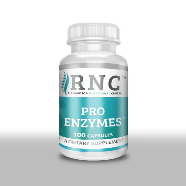 Richardson Nutritional Center Pro Enzymes 100 Capsules bottle front view