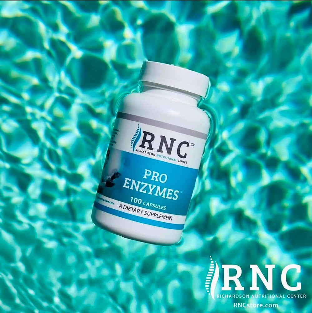 RNC Pro Enzymes packaging and branding
