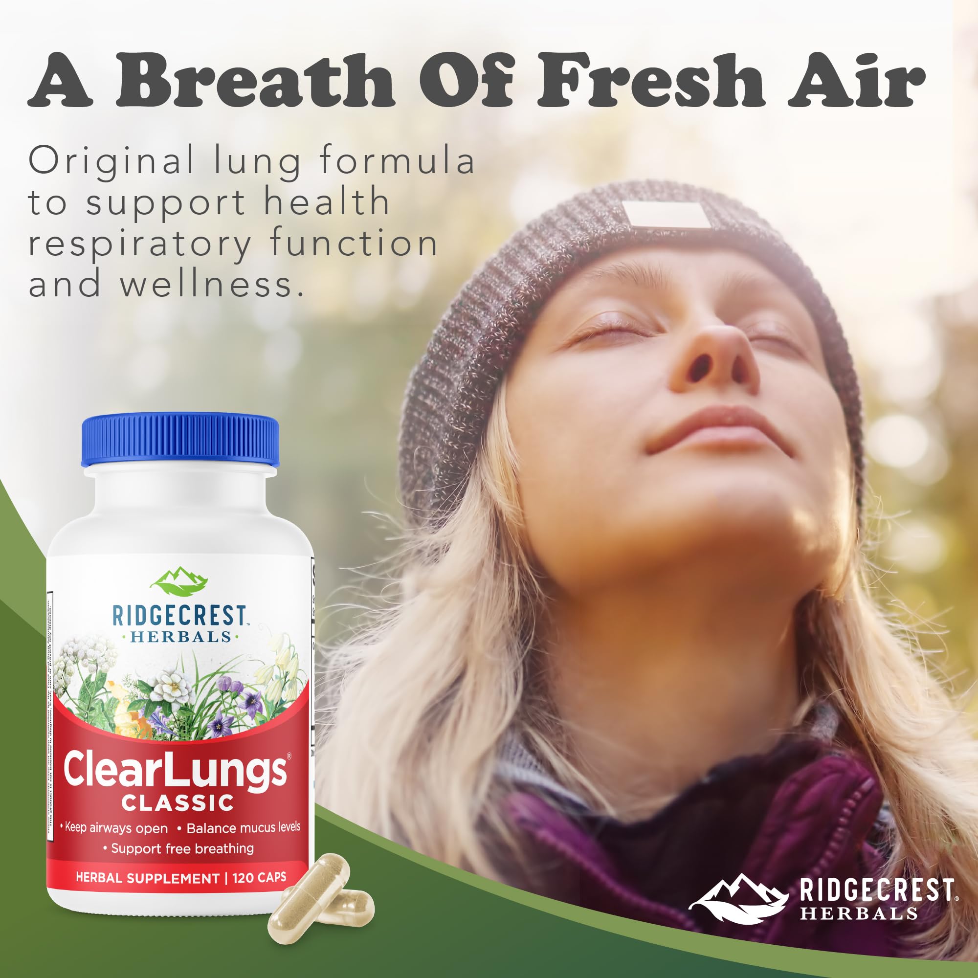 All-season respiratory health support with ClearLungs Classic